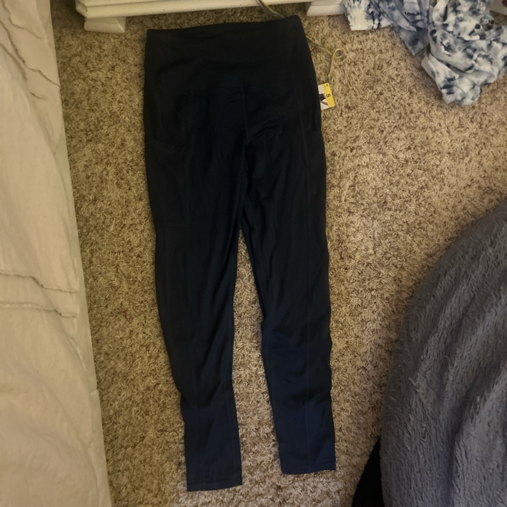 Tuff Athletics Blue Leggings for Active Comfort